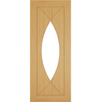 Amalfi Glazed Oak Internal Door - Main Product Image