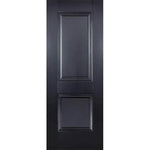 Arnhem Black Primed 2 Panel FD30 Fire Door - Main Product Image
