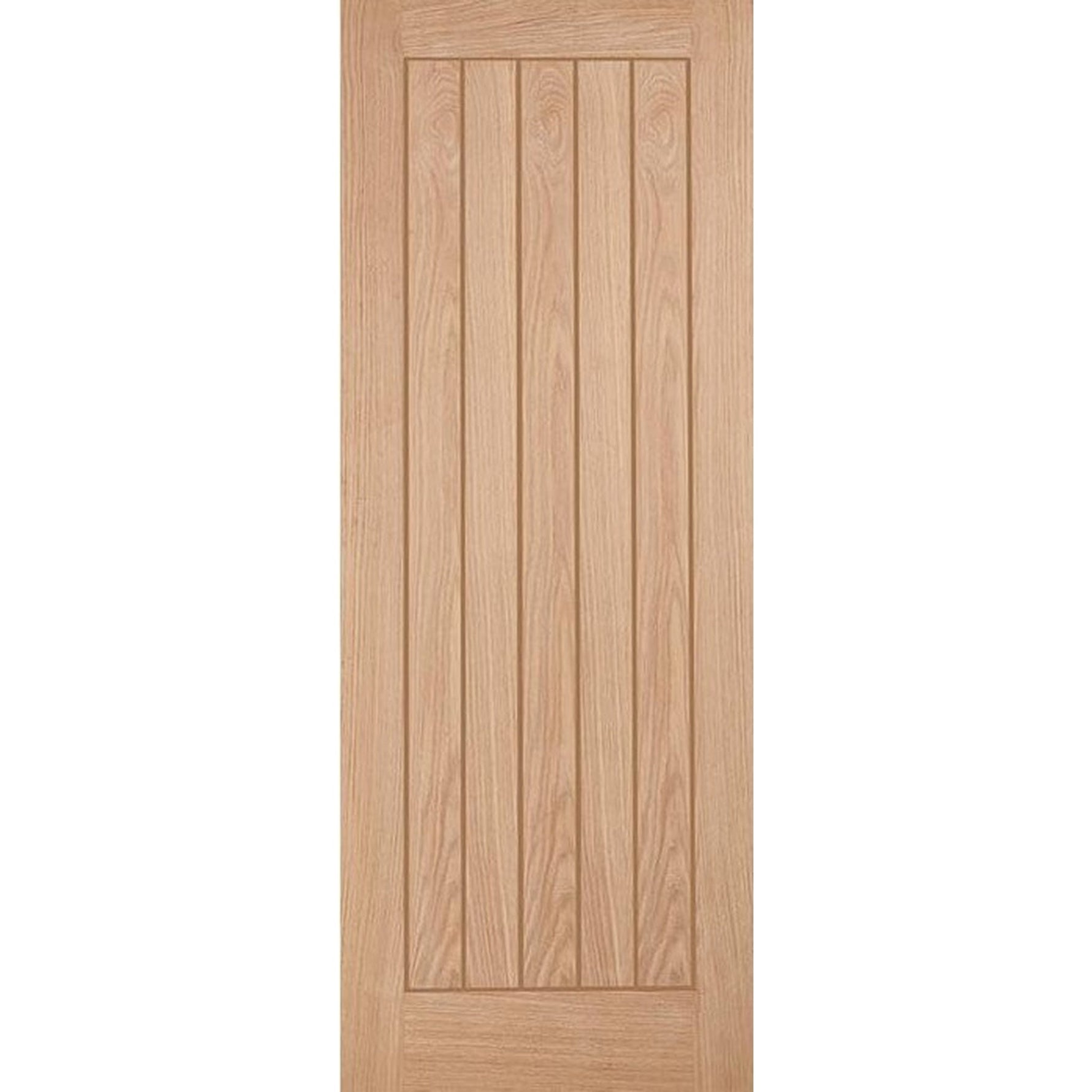 Belize Unfinished Oak Internal Door - Main Product Image