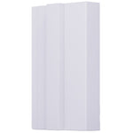 Product prefinished white primed bifold frame kit with smooth white finish