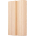 Product unfinished oak bifold frame kit with natural woodgrain finish