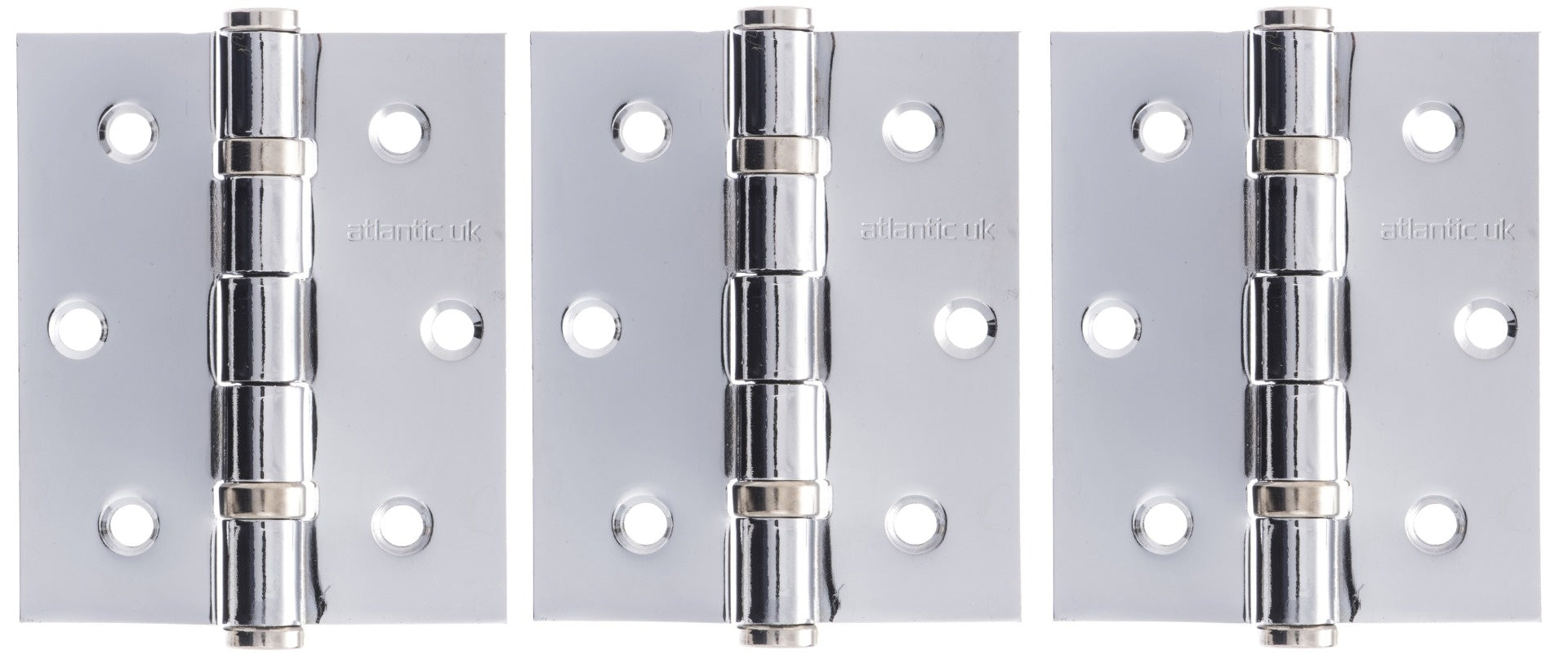 Butt Hinges 3" X 2.5" X 2.5mm Pack Of 3