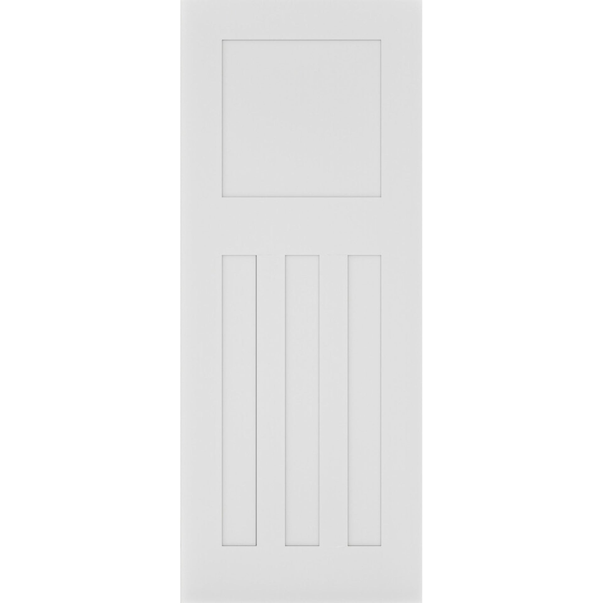 Cambridge White Primed FD30 Fire Door - Main Product Image