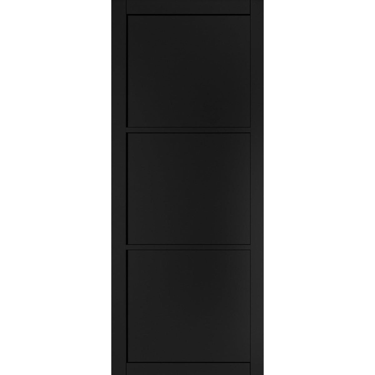 Camden Black Prefinished Internal Door - Main Product Image