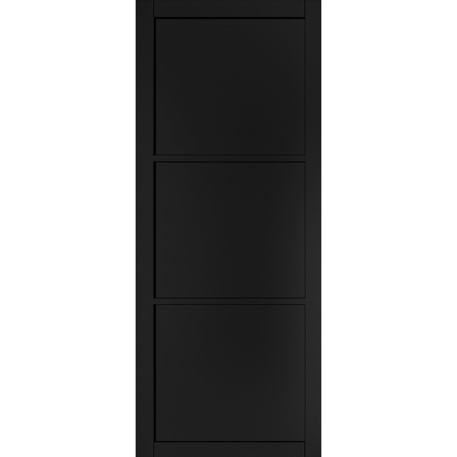 Camden Black Prefinished Internal Door - Main Product Image