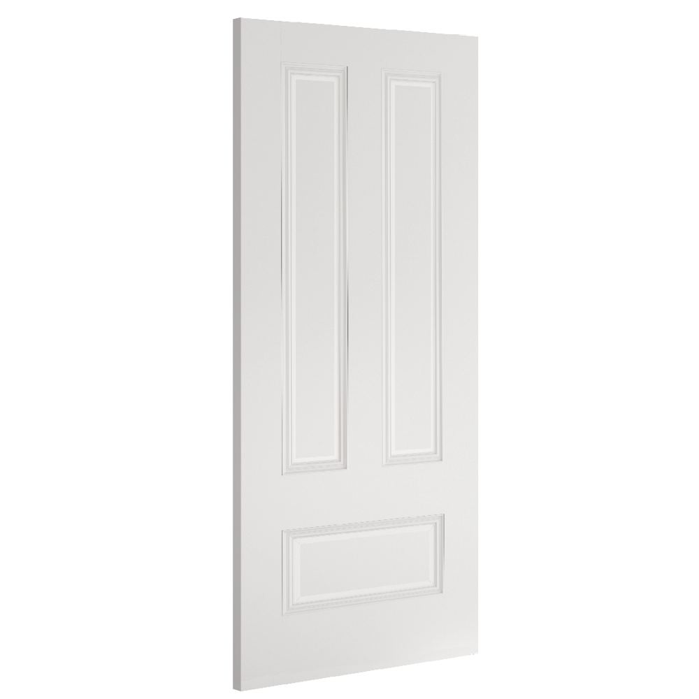 canterbury white door angled