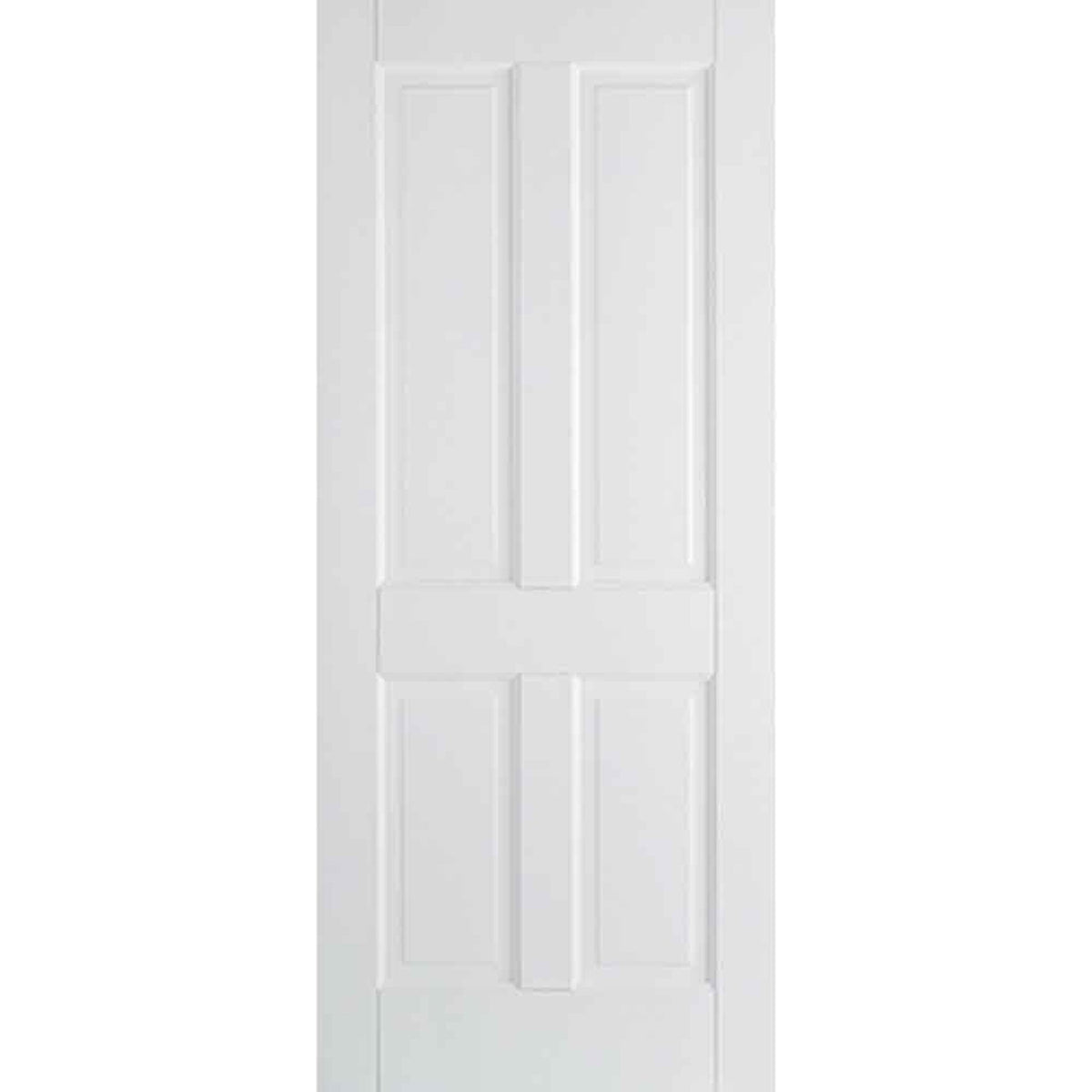 Canterbury 4 Panel White Primed FD30 Fire Door - Main Product Image