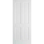 Canterbury 4 Panel White Primed FD30 Fire Door - Main Product Image