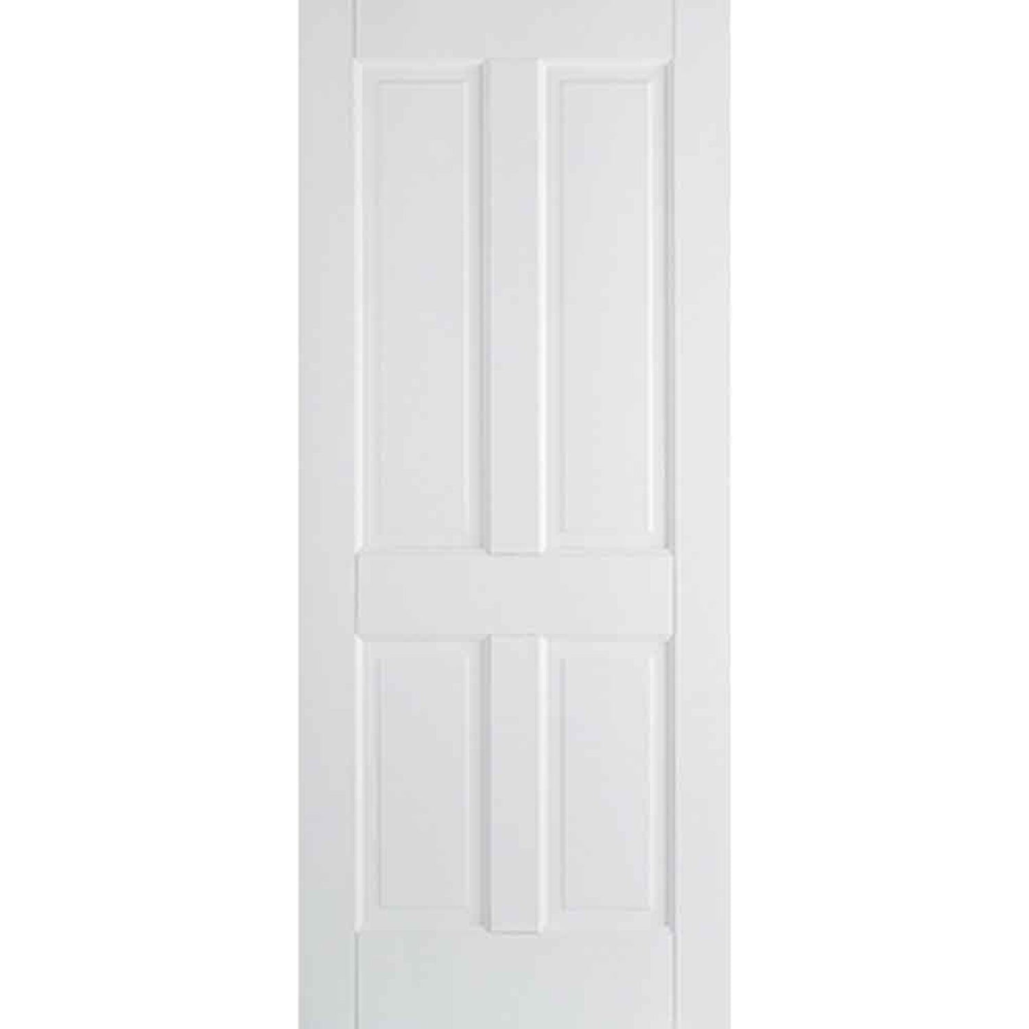 Canterbury 4 Panel White Primed FD30 Fire Door - Main Product Image