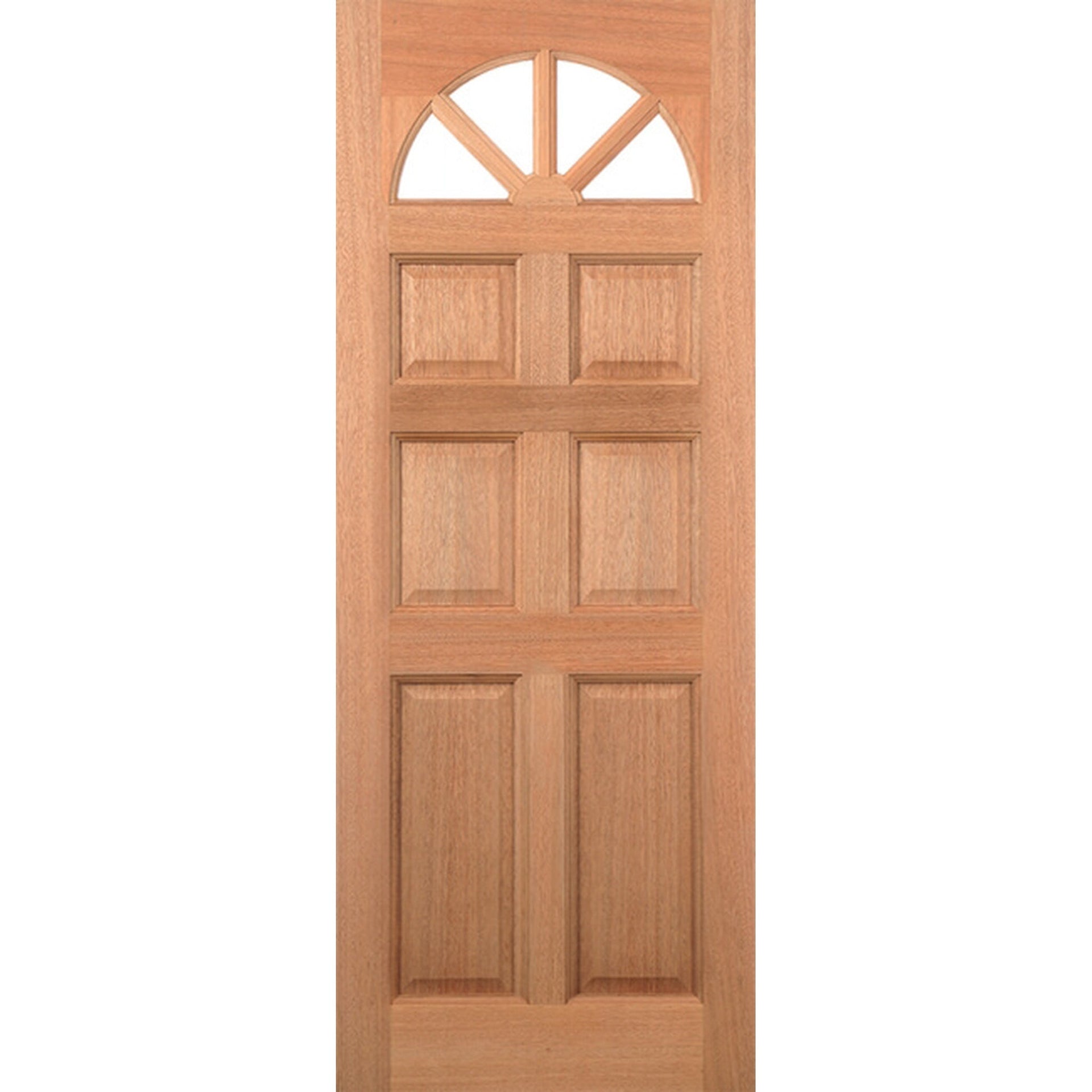 Carolina Unglazed 6P Hardwood External Door - Main Product Image