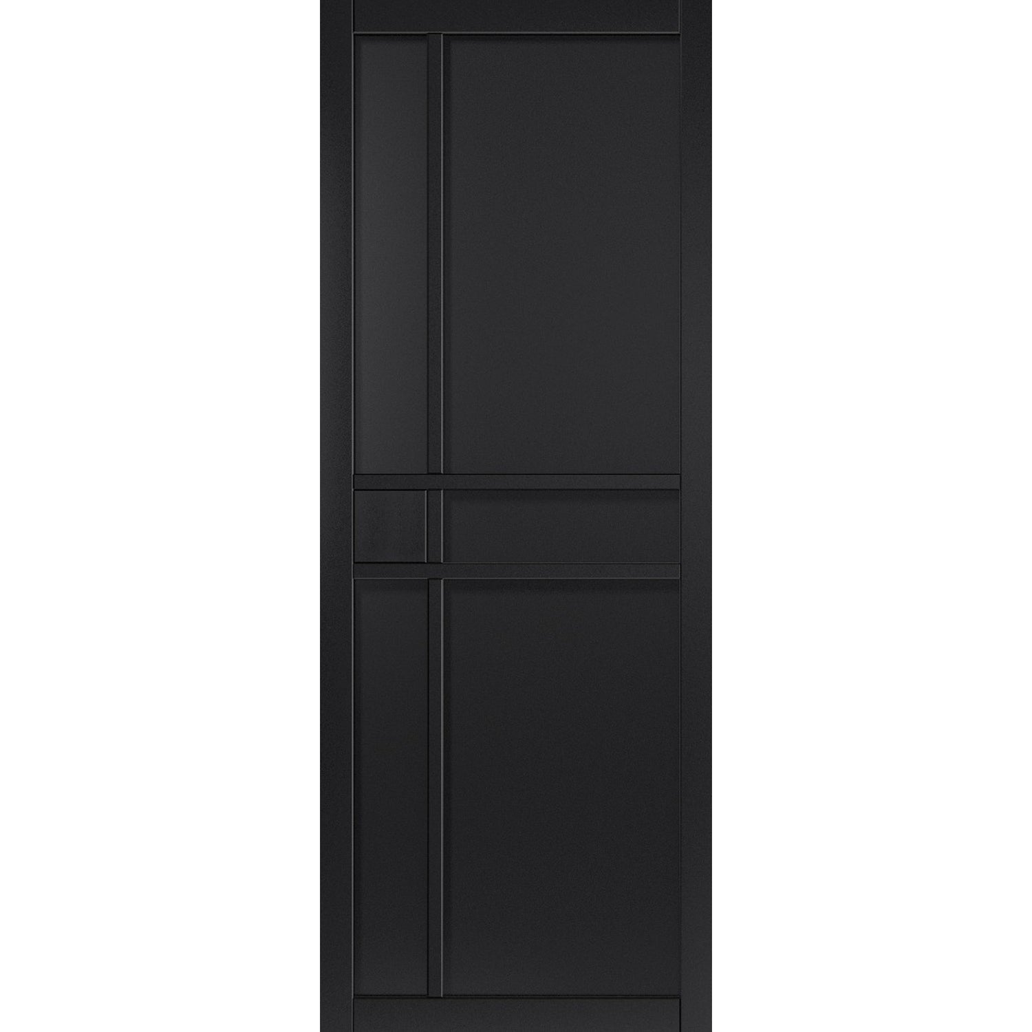 City Black Prefinished Internal Door - Main Product Image