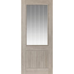 Colorado Light Grey Glazed Laminate Internal Door - Main Product Image