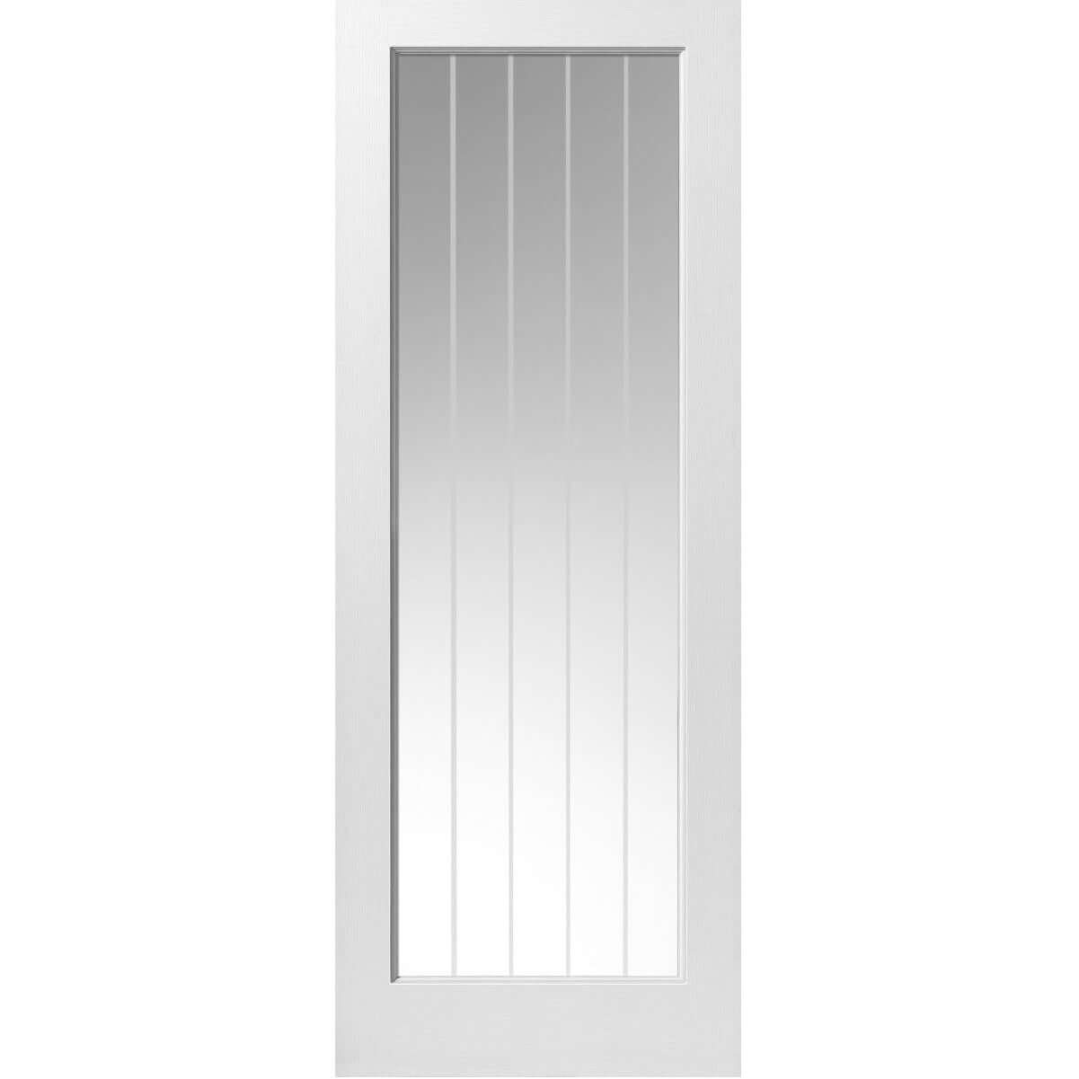 Buy Cottage 1 Light White Primed Glazed Internal Door online UK
