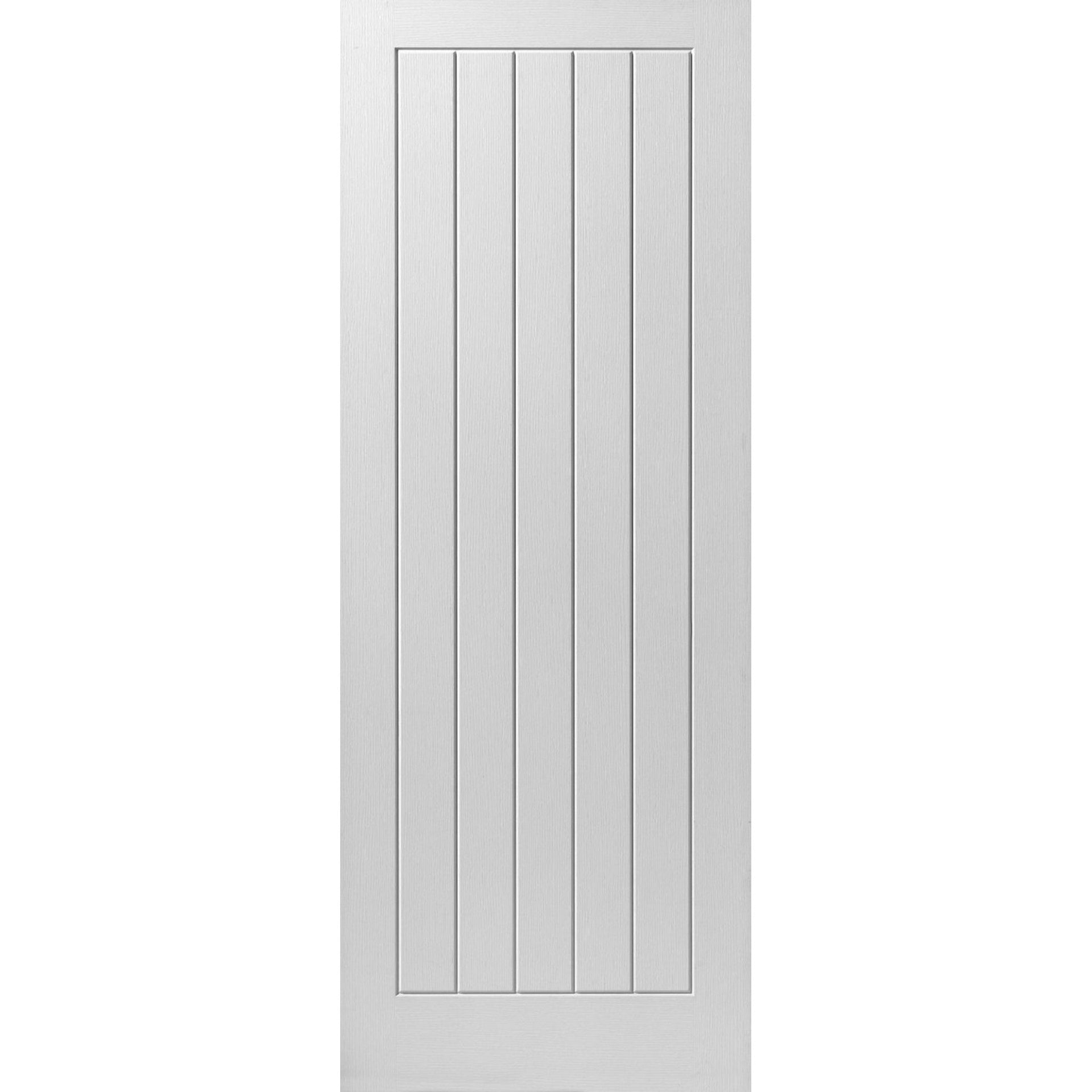 Cottage 5 White Primed Internal Fire Door - Main Product Image