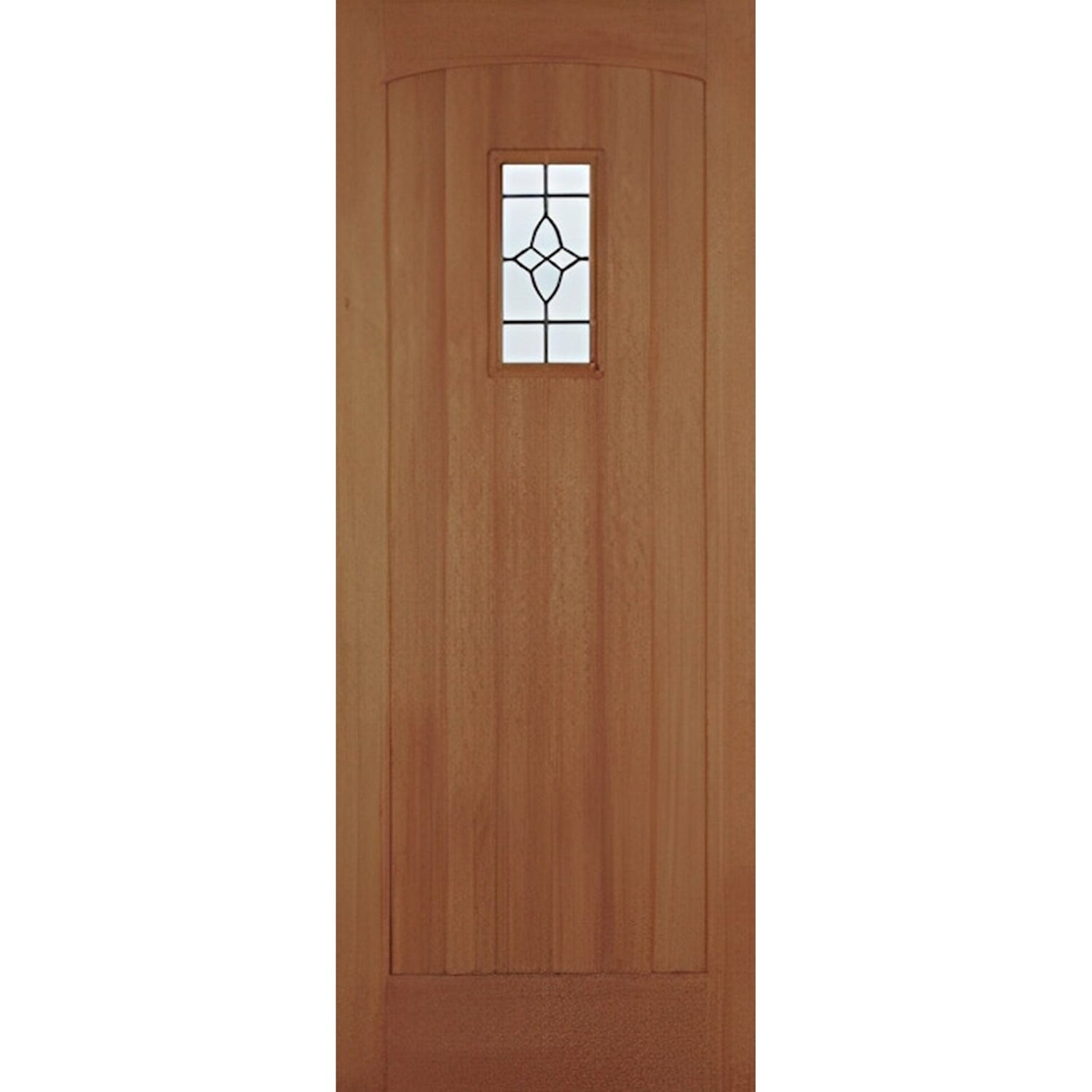 Cottage Leaded Glazed 1L Hardwood External Door - Main Product Image