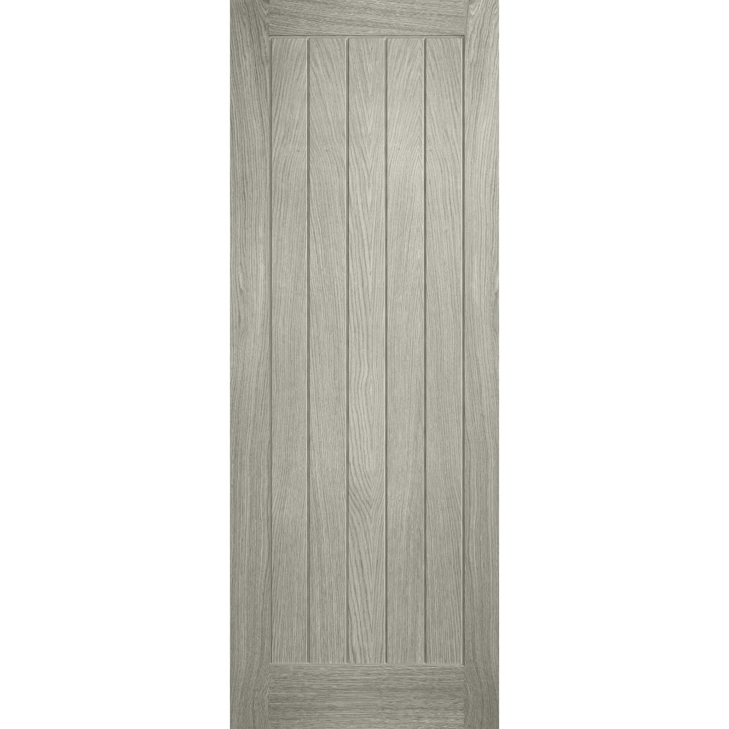 Cottage Light Grey Prefinished Laminate Internal Door - Main Product Image