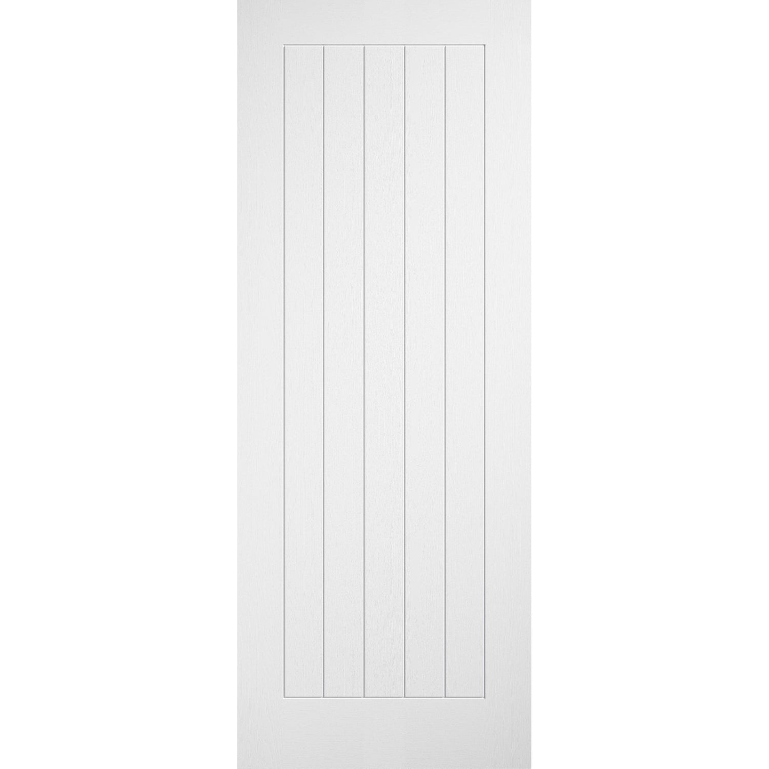 Cottage White Prefinished Laminate Internal Door - Main Product Image