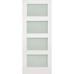 Coventry Internal White Primed Obsured Glazed Door - Main Product Image