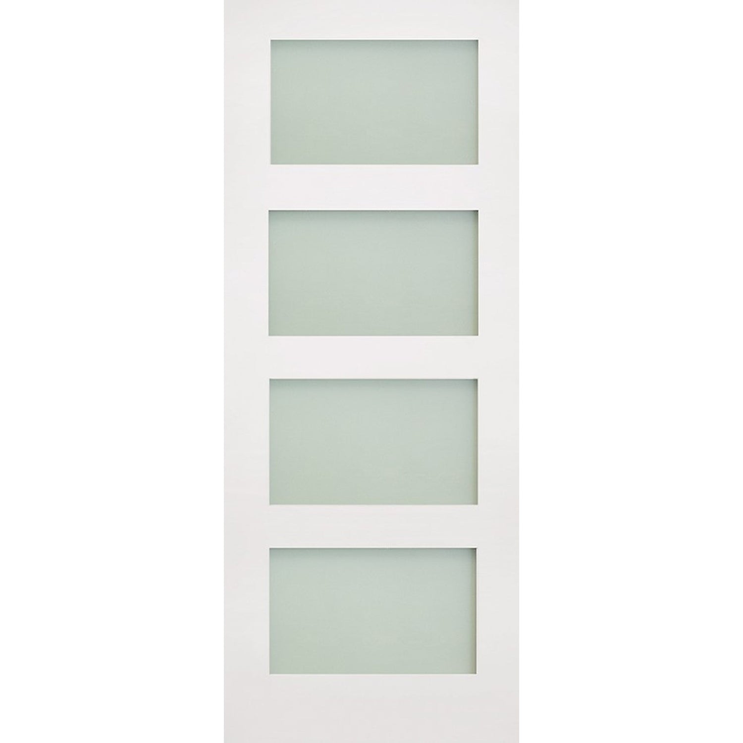 Coventry Internal White Primed Obsured Glazed Door - Main Product Image