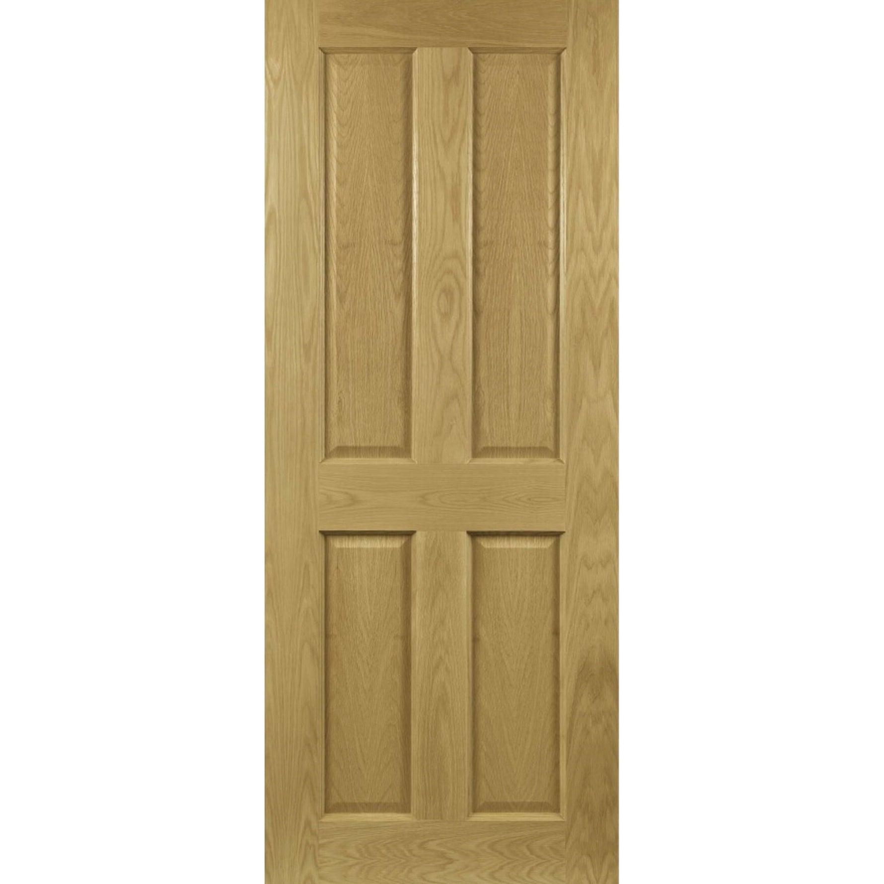 Deanta Bury Victorian Oak 4 Panel Internal Door - Main Product Image