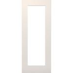 Denver White Primed Clear Glazed Door - Main Product Image