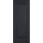 Eindhoven Black Primed 1 Panel FD30 Fire Door - Main Product Image