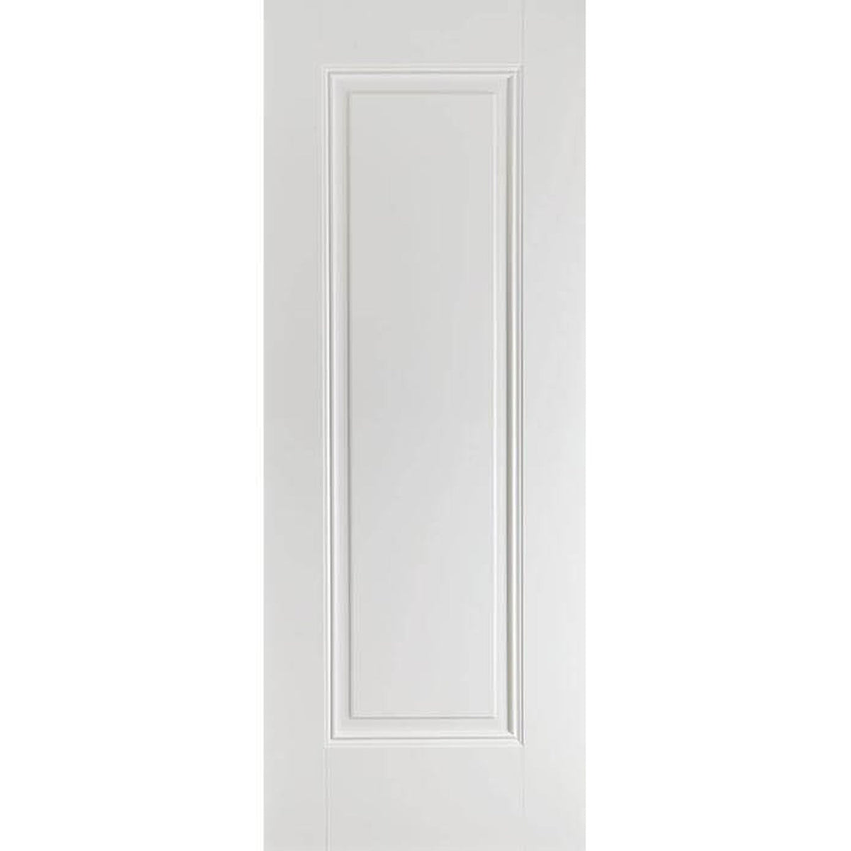 Eindhoven White Primed 1 Panel FD30 Fire Door - Main Product Image