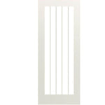 Ely White Primed 1L Glazed Internal Door