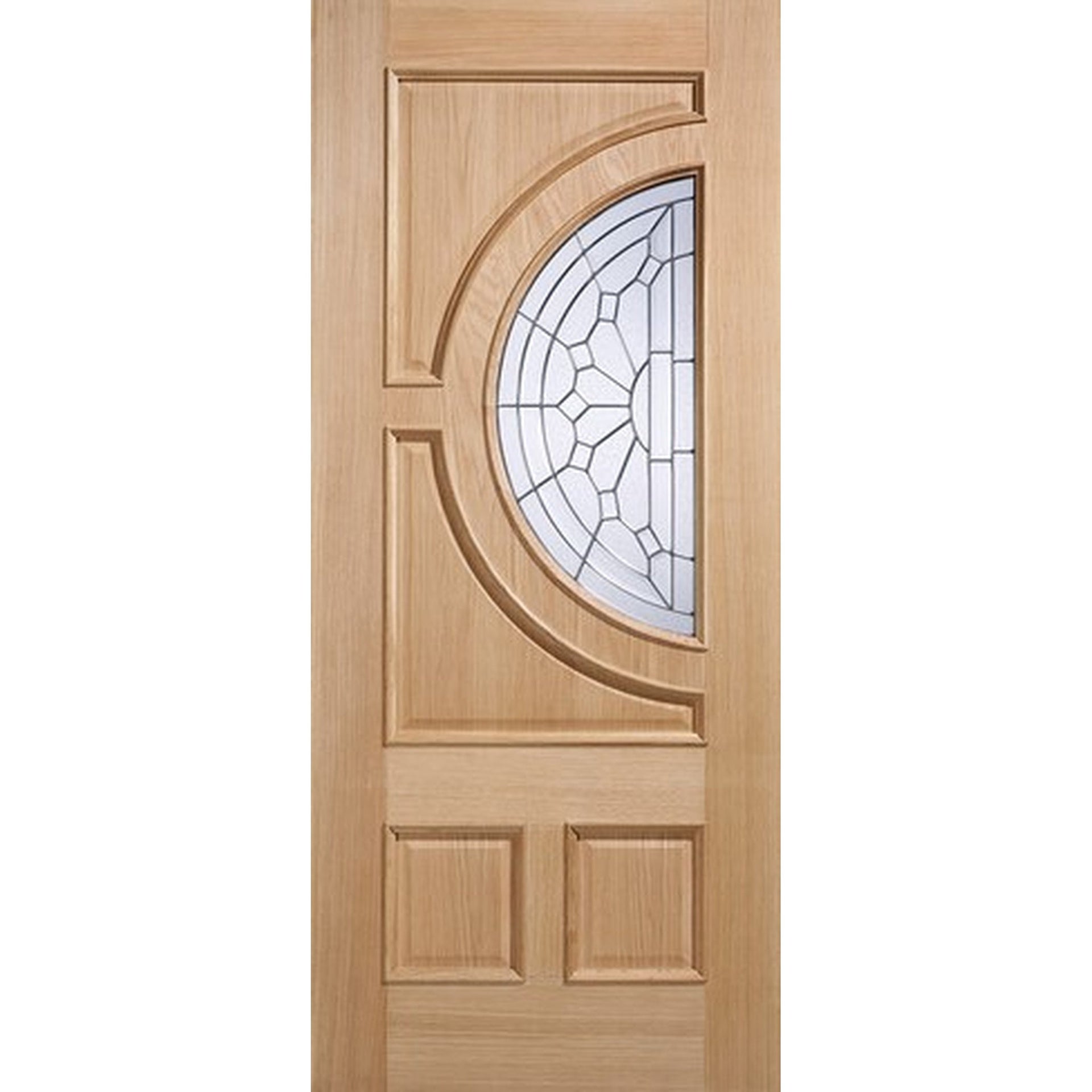 Empress Oak Glazed External Door - Main Product Image
