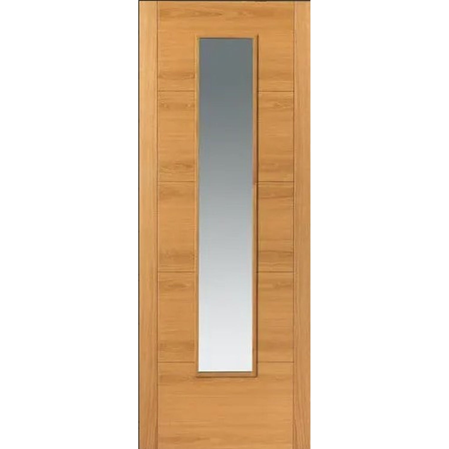Emral Prefinished Oak Glazed Internal Door - Main Product Image