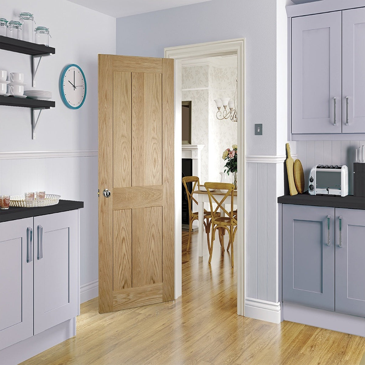 Eton 4 Flat Panel Internal Door - Lifestyle Image 1