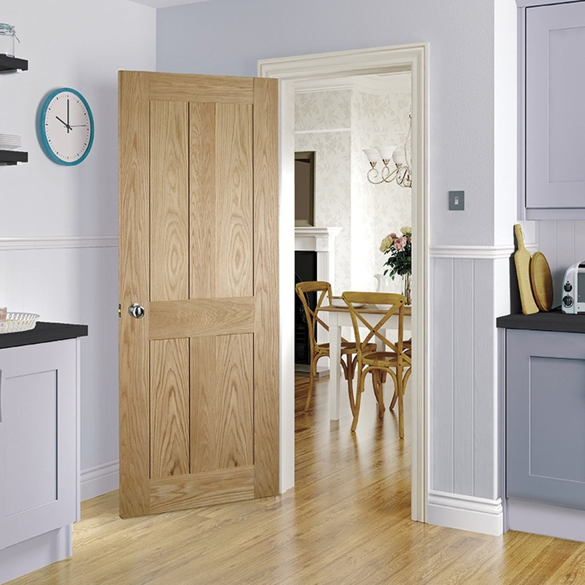 Eton 4 Flat Panel Internal Door - Lifestyle Image 1