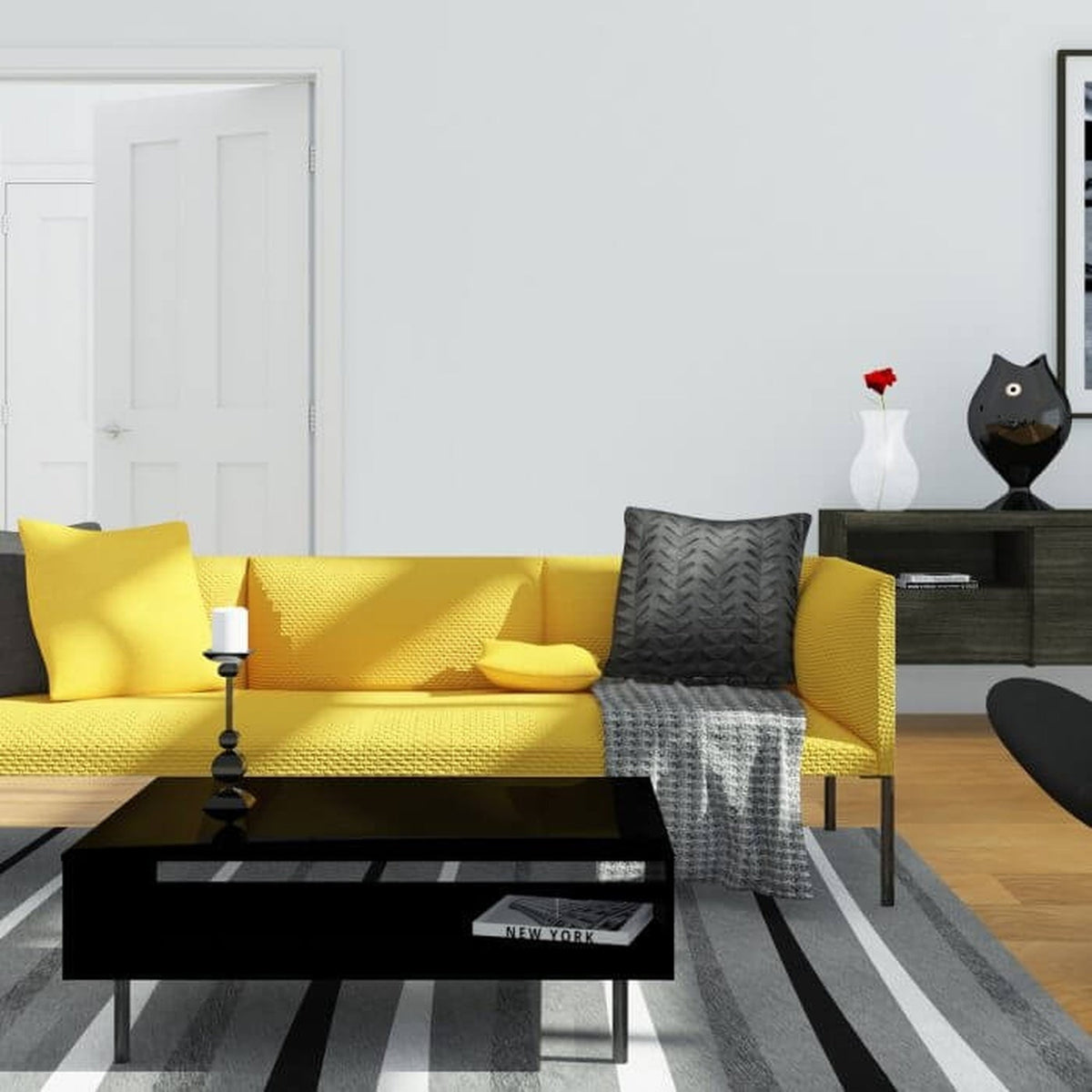 Eton Primed Fire Door - Lifestyle Image 2