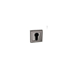 Euro Escutcheon Pair On Square Rose - Main Product Image