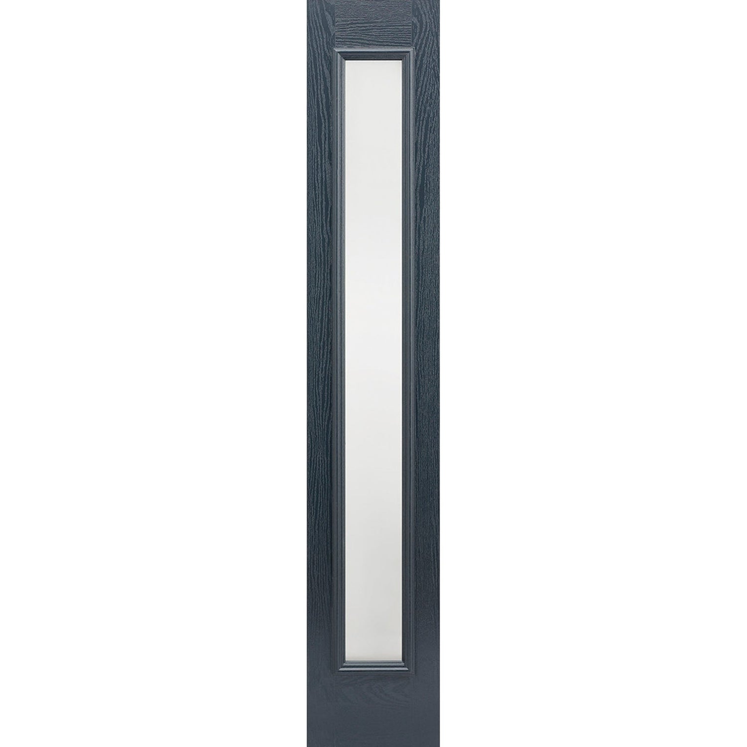 GRP Grey External Sidelight Foasted Glass - Main Product Image