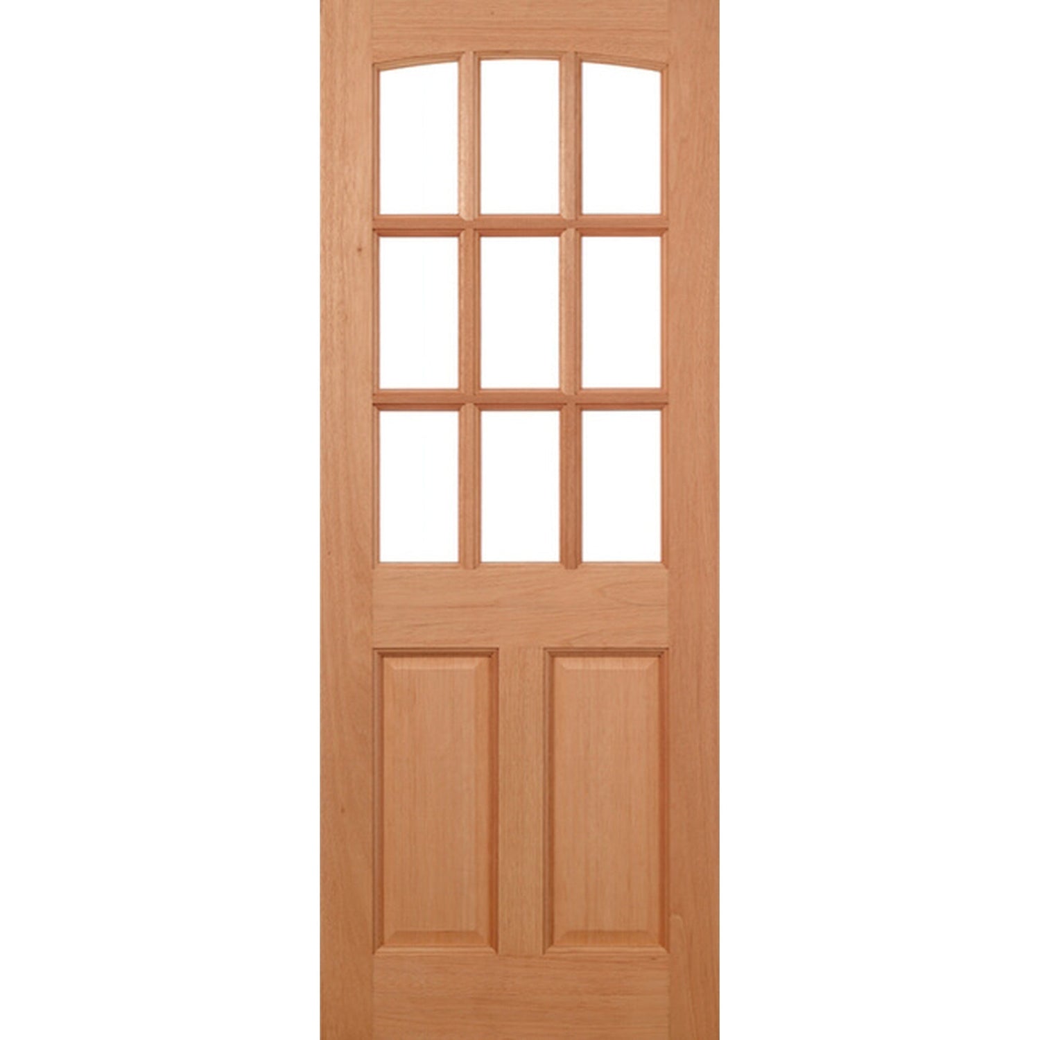 Georgia Unglazed Hardwood Dowelled External Door - Main Product Image