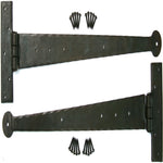 Handforged T Hinge Pair - Various Sizes - Lifestyle Image 1