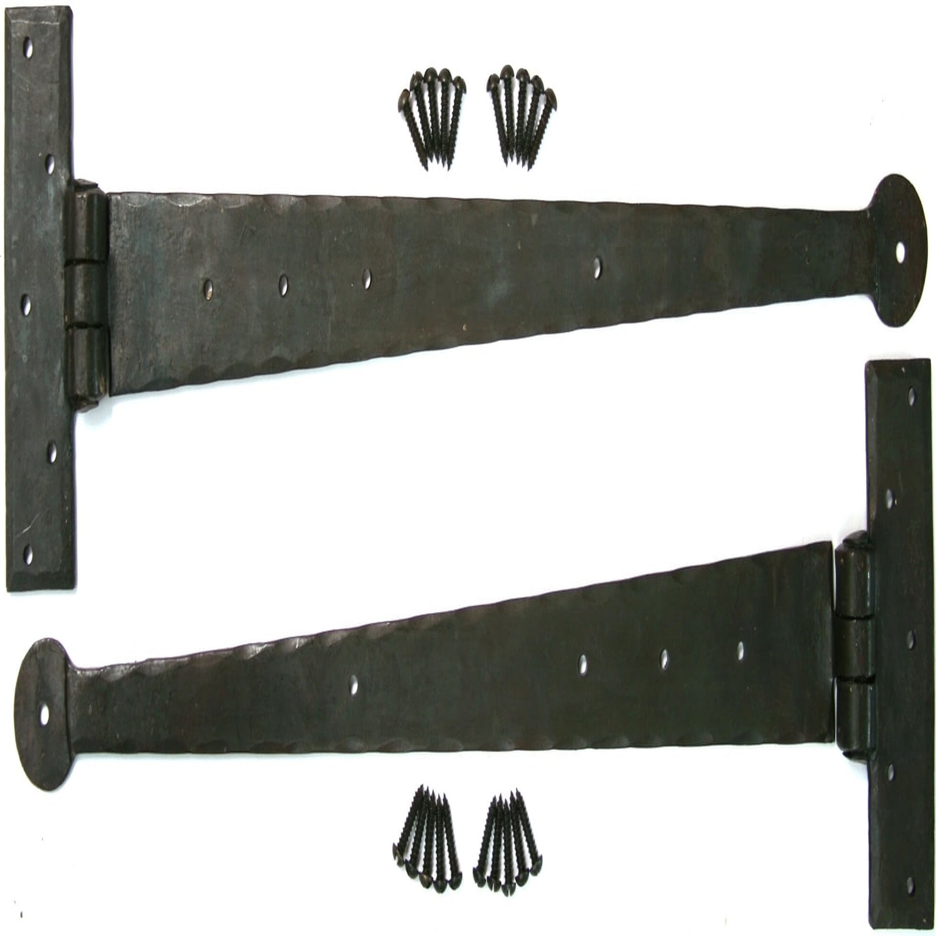 Handforged T Hinge Pair - Various Sizes - Lifestyle Image 1