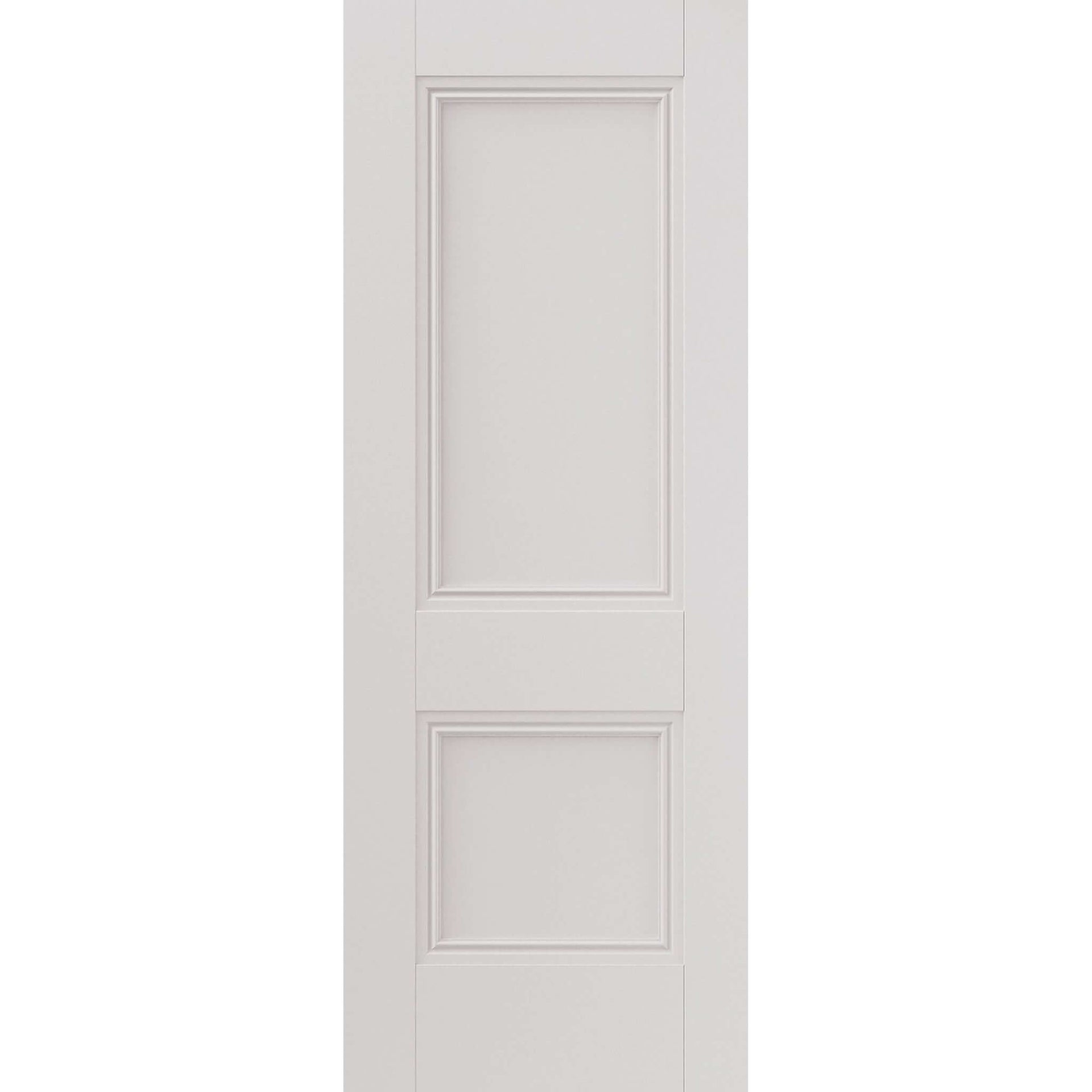 Product white primed Hardwick internal door with two moulded panels