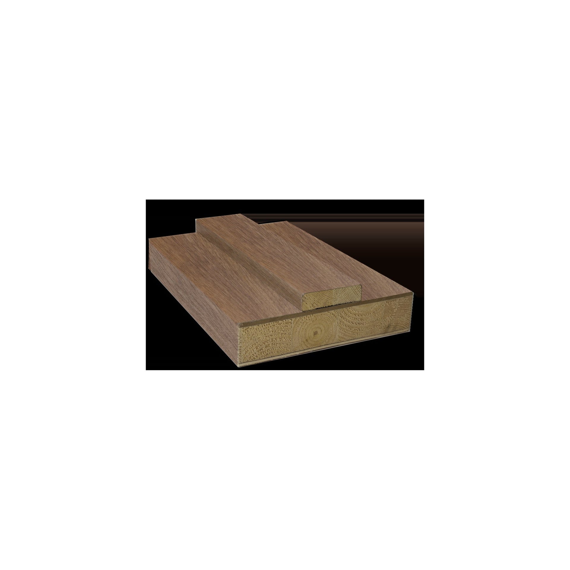 Internal Prefinished Walnut Lining And Track Kit - Main Product Image