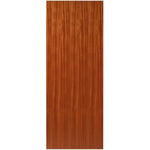 Product sapele flush door with reddish woodgrain finish