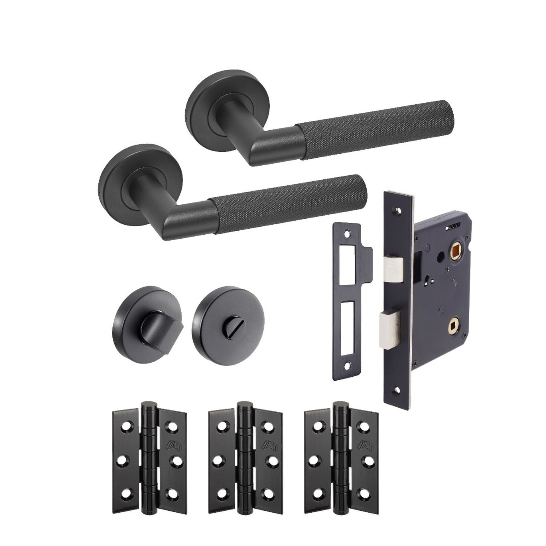 JB Kind Arlington Black Privacy Latch Pack - Main Product Image