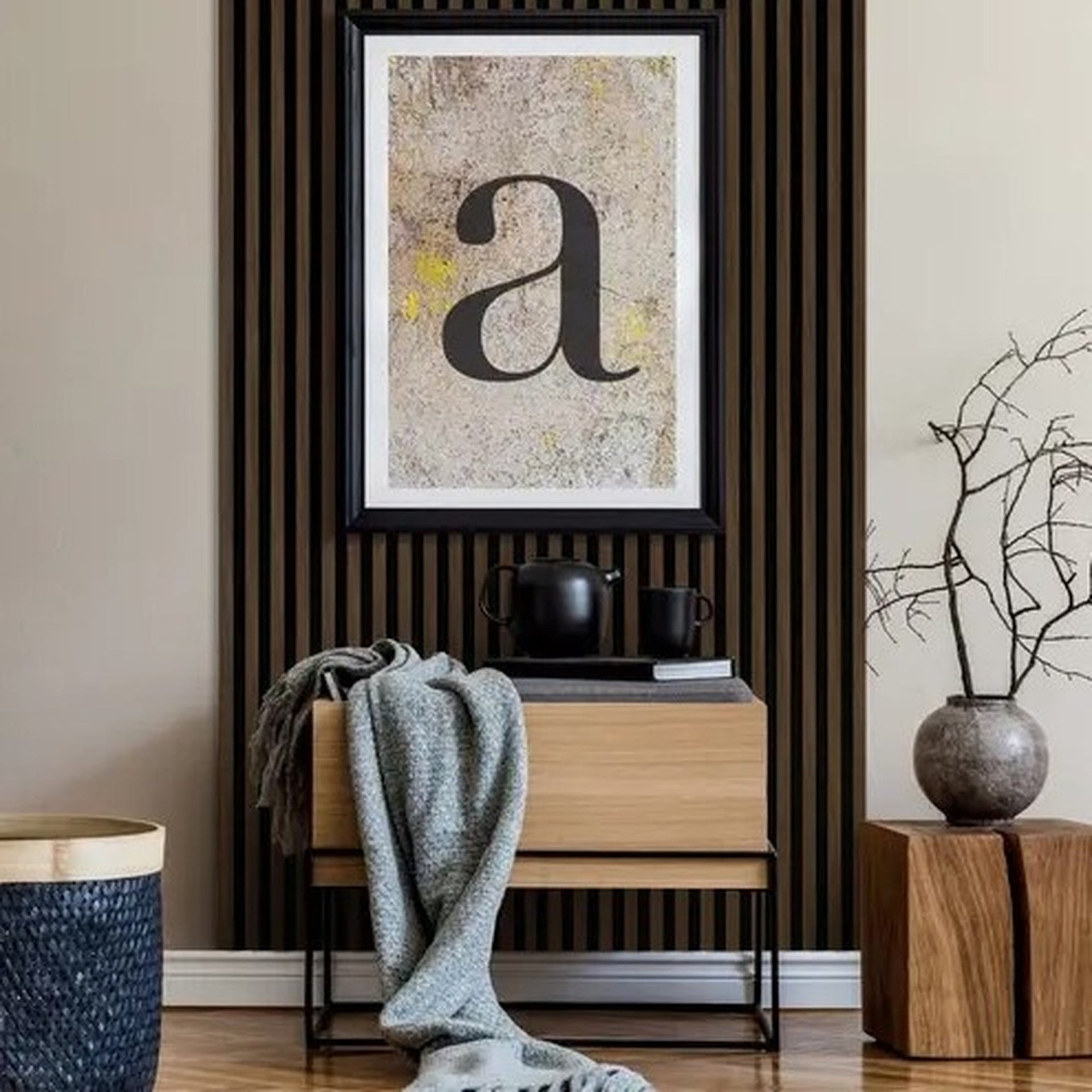 JB Kind Walnut Laminate Acoustic Wall Panel - Main Product Image