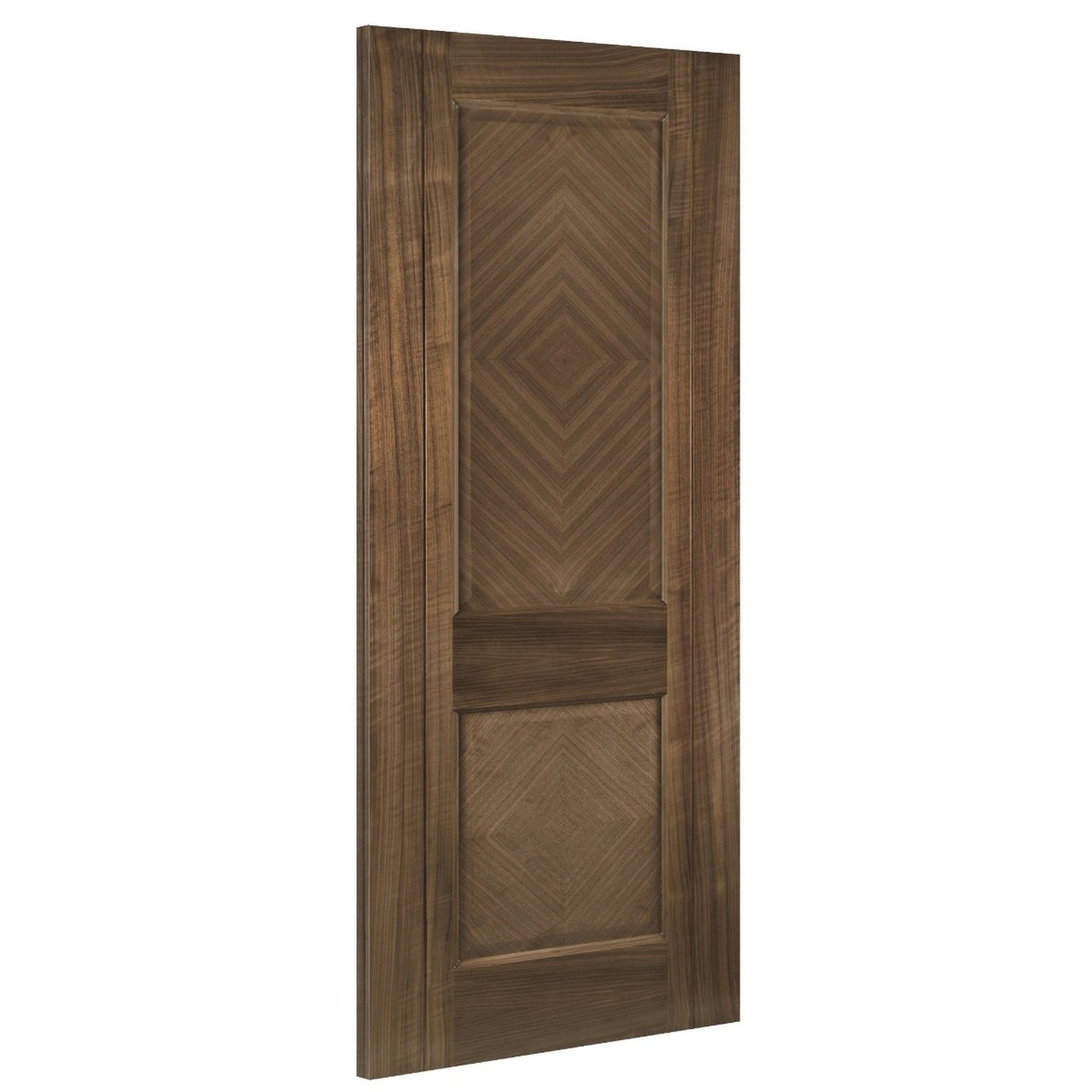 Kensington Pre-Finished Walnut Fire Door - Lifestyle Image 1