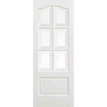 Kent Clear Bevelled Glazed White Primed Door - Main Product Image