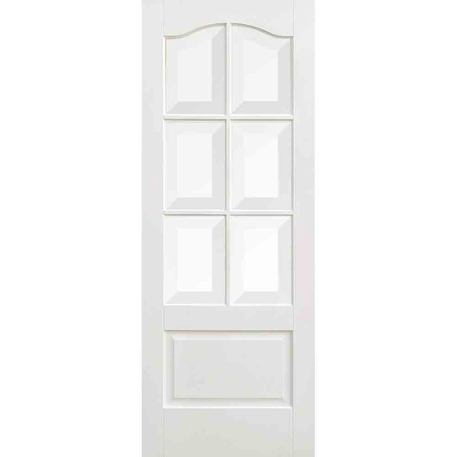 Kent Clear Bevelled Glazed White Primed Door - Main Product Image