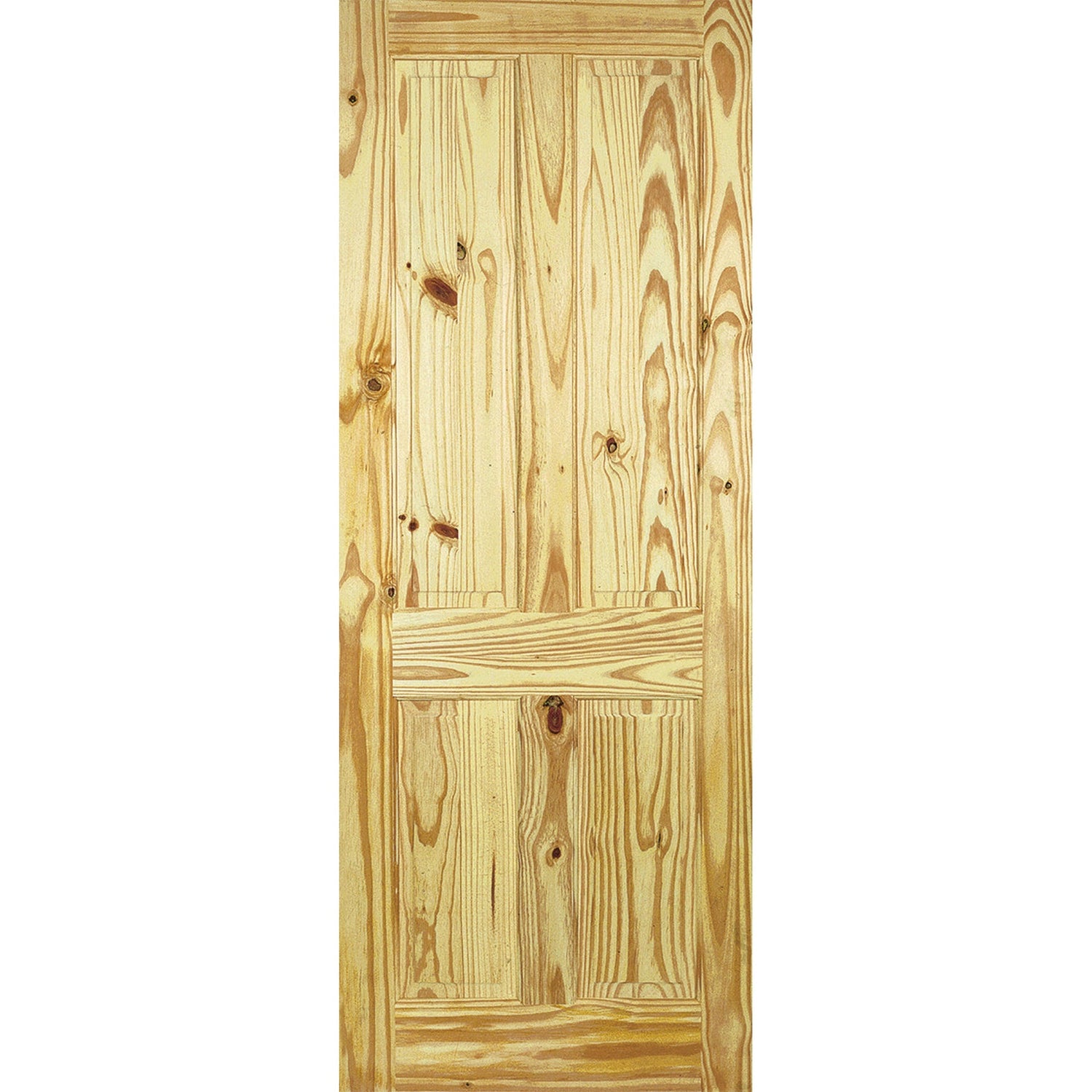 Knotty Pine 4 Panel Internal Door - Main Product Image