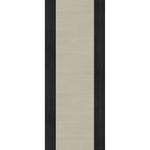 Light Grey Flush Dark Grey Edges Prefinished Internal Door - Main Product Image