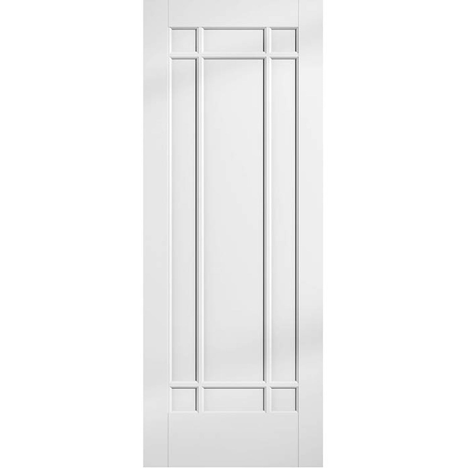 Manhattan White Primed FD30 Internal Fire Door - Main Product Image