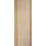 Melbourne Clear Glazed Prefinished Oak Door - Main Product Image